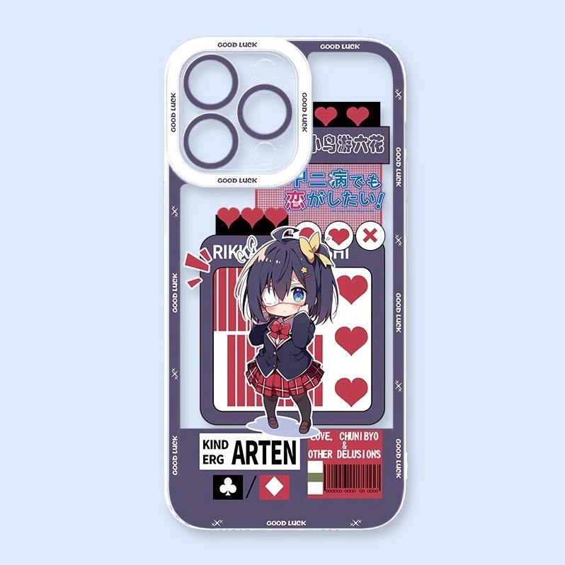 中二病也要談戀愛天使眼透明防摔軟殼