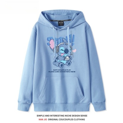 星際寶貝新款 親子情侶男女連帽衛衣