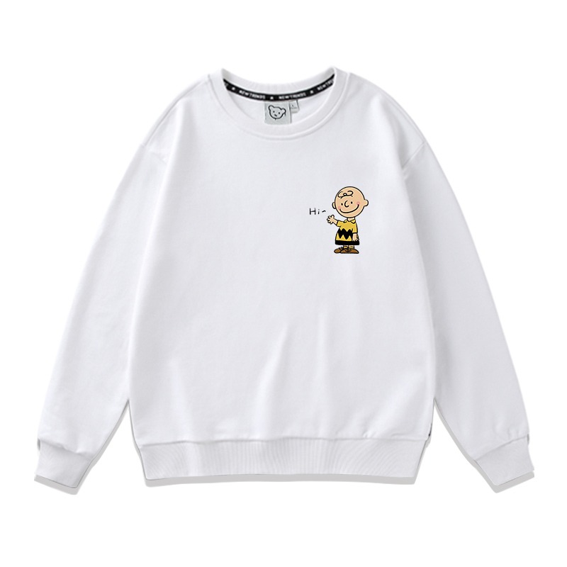 史努比新款 親子情侶男女圓領衛衣