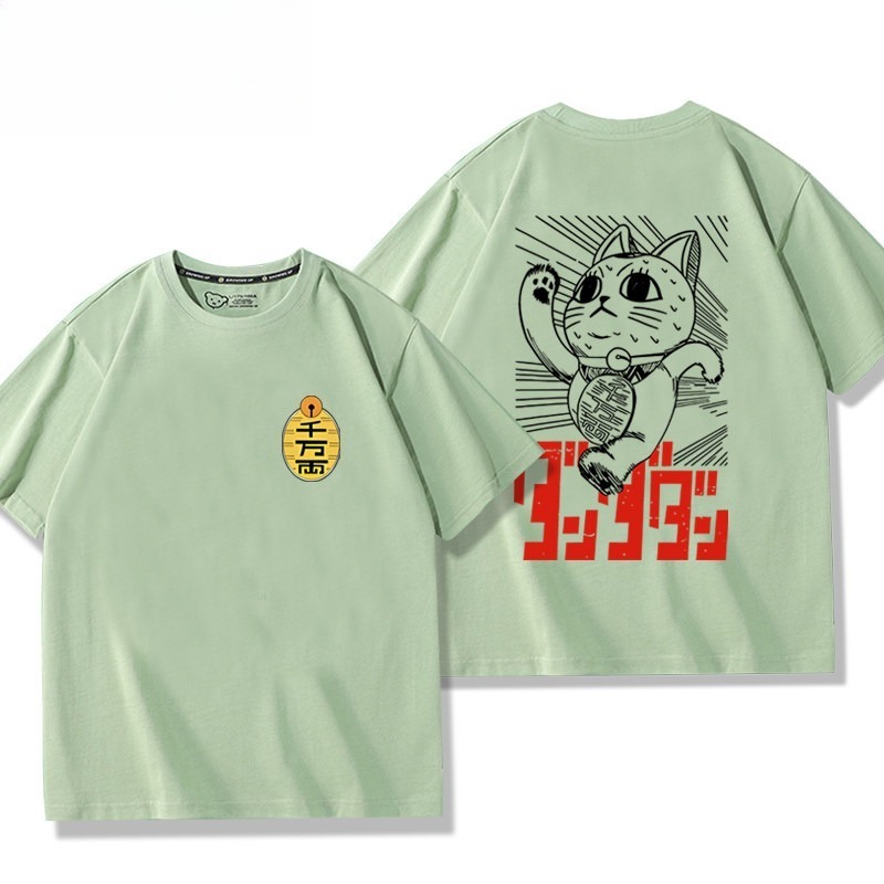 膽大黨 2026親子情侶男女同款 印花短袖T恤