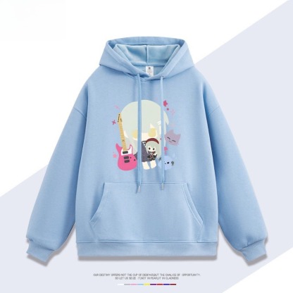 Ave Mujica若叶睦 聯名衛衣2026秋冬新款 親子情侶裝連帽衛衣