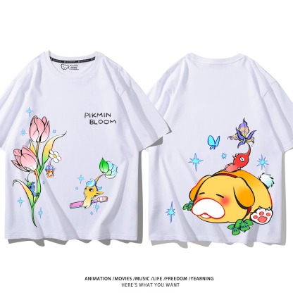 皮克敏PIKMIN4 印花短袖T恤