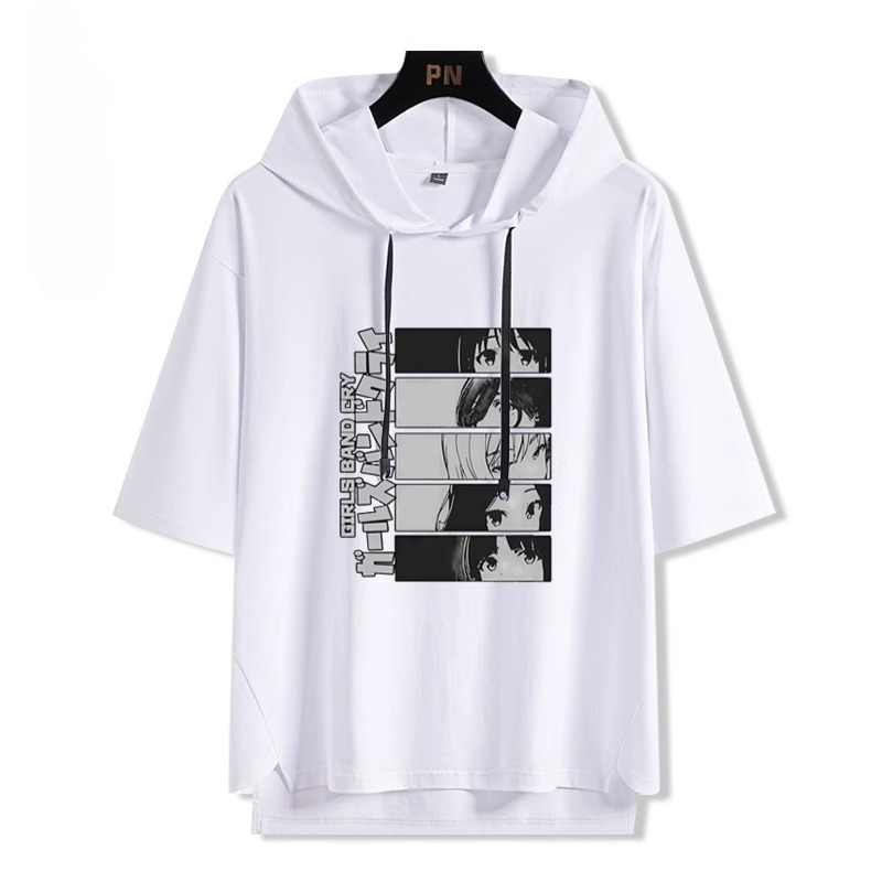 哭泣少女樂隊 連帽短袖T恤