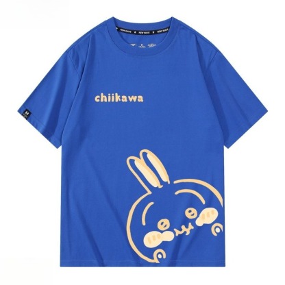 Chiikawa 2026親子情侶男女同款 印花短袖T恤