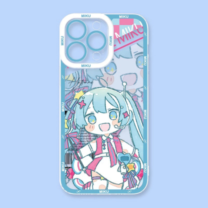 初音未來天使眼透明防摔軟殼