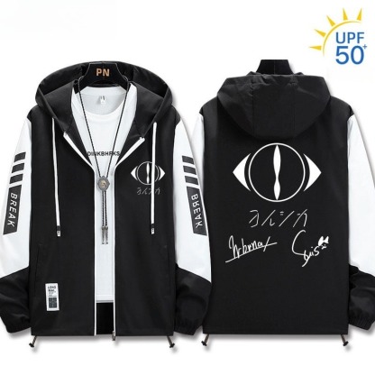 夜鹿yorushika 輕薄透氣拉鏈防曬衣外套