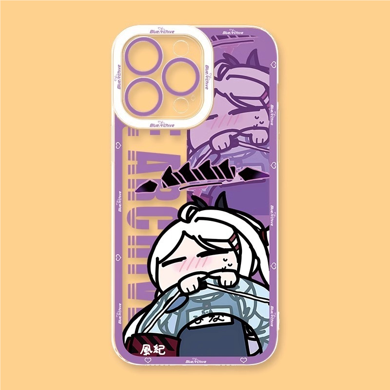 蔚藍檔案天使眼透明防摔軟殼