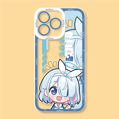 蔚藍檔案天使眼透明防摔軟殼