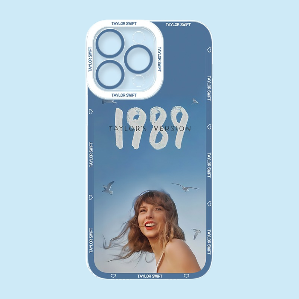 TaylorSwift黴黴天使眼透明防摔軟殼