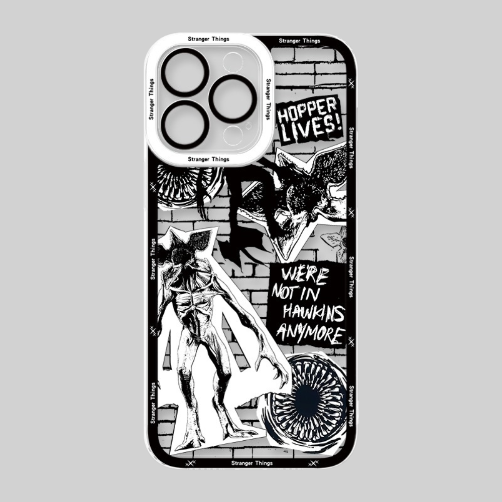 怪奇物語天使眼透明防摔軟殼