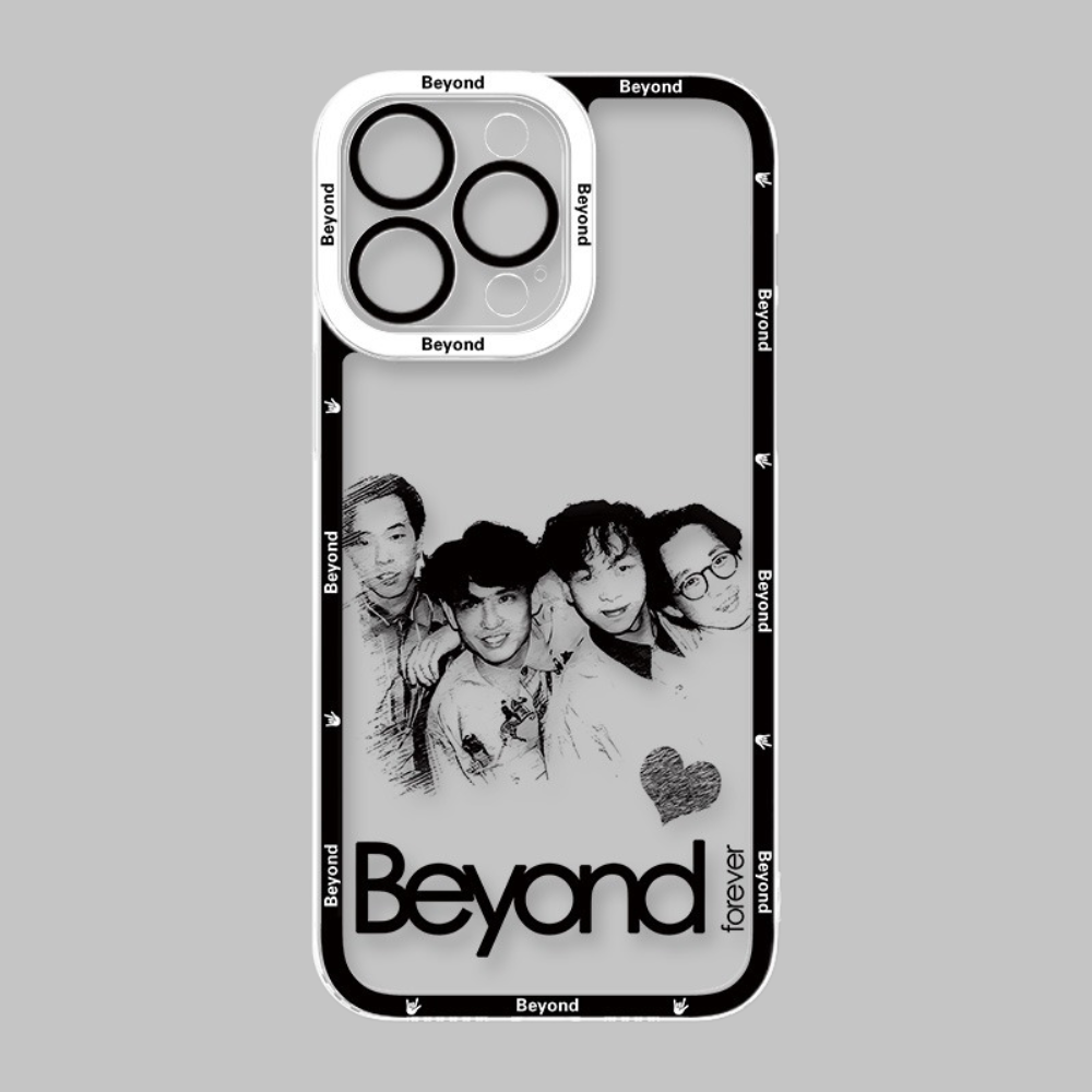 Beyond樂隊天使眼透明防摔軟殼