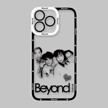 Beyond樂隊天使眼透明防摔軟殼