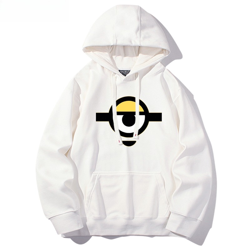 神偷奶爸小黃人新款 親子情侶男女連帽衛衣