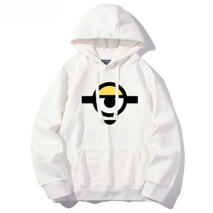 神偷奶爸小黃人新款 親子情侶男女連帽衛衣