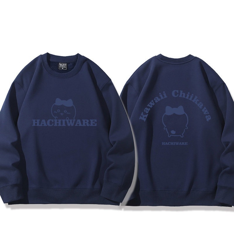Chiikawa吉伊咔哇聯名親子情侶裝 圓領長袖