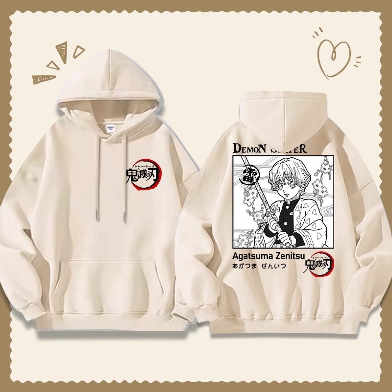 鬼滅之刃 聯名衛衣2025秋冬新款寬鬆連帽衛衣