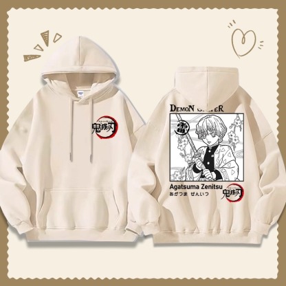 鬼滅之刃 聯名衛衣2025秋冬新款寬鬆連帽衛衣