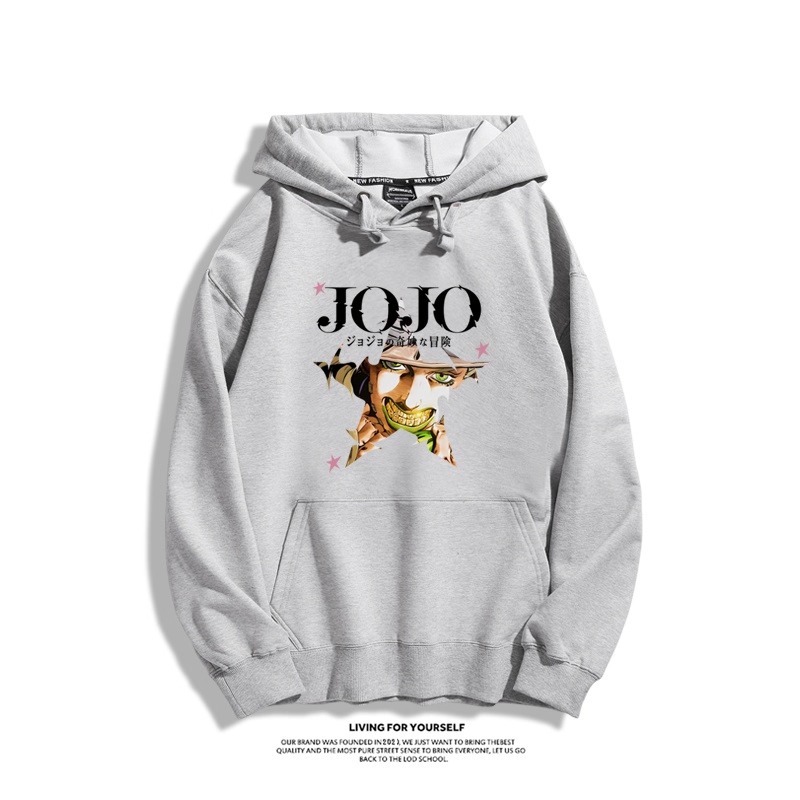 JOJO的奇妙冒險 聯名衛衣2025秋冬新款親子情侶裝連帽衛衣