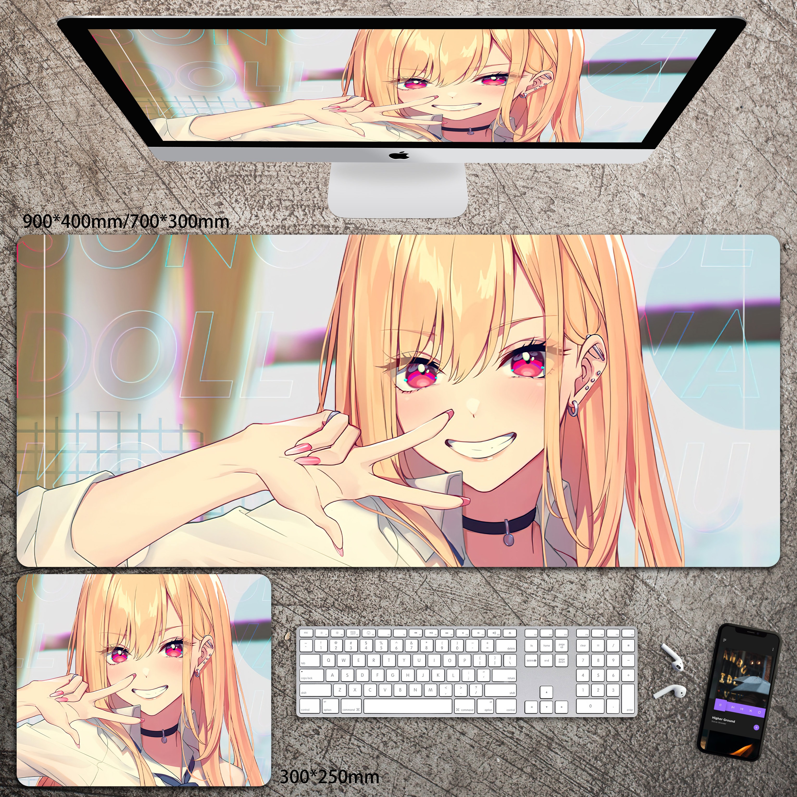 動漫系列 主題桌墊 布質滑鼠墊