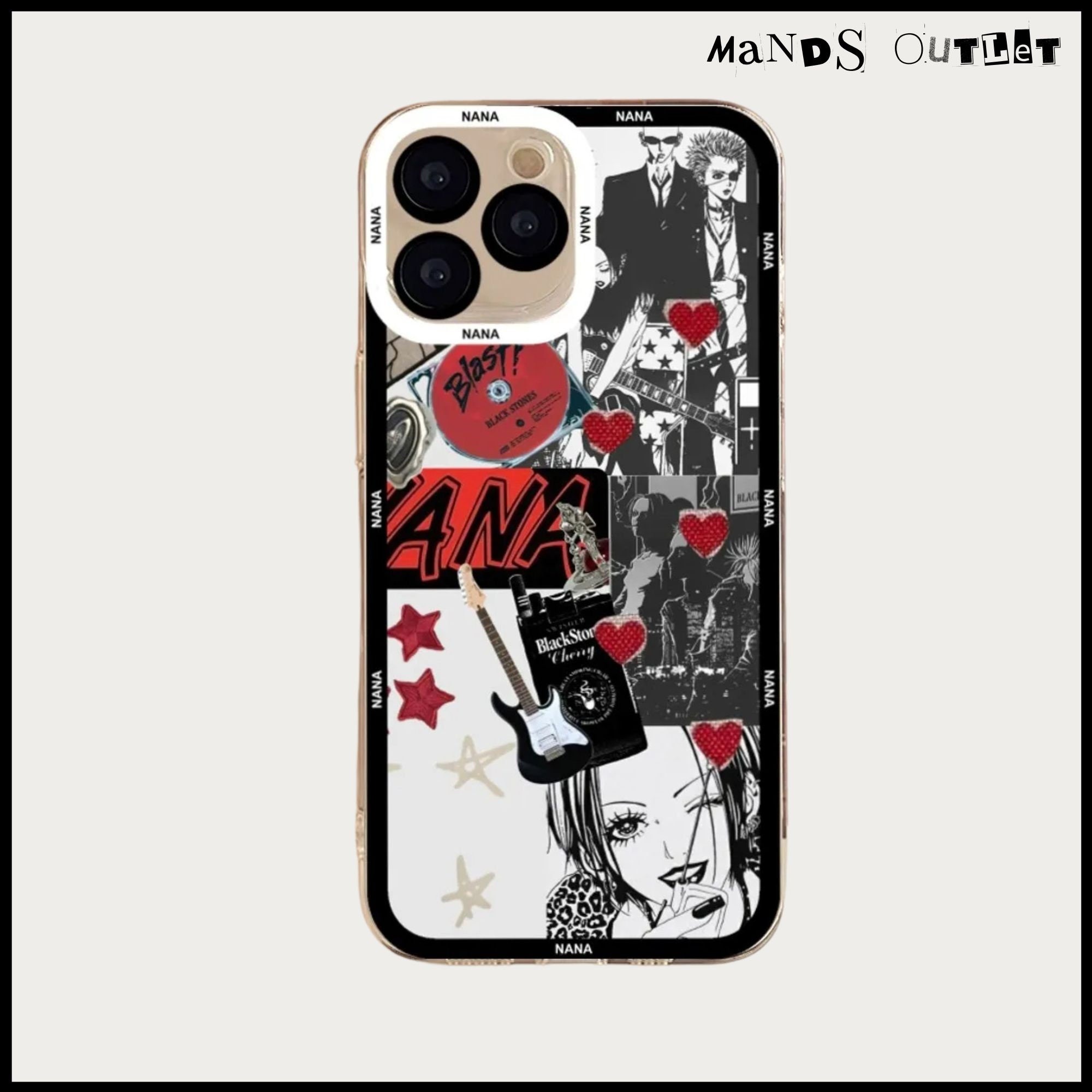 NANA大崎娜娜天使眼透明防摔軟殼