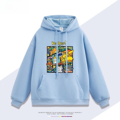 精靈寶可夢 聯名衛衣2026秋冬新款 親子情侶裝連帽衛衣