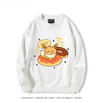 精靈寶可夢Q版 聯名親子情侶裝 圓領長袖