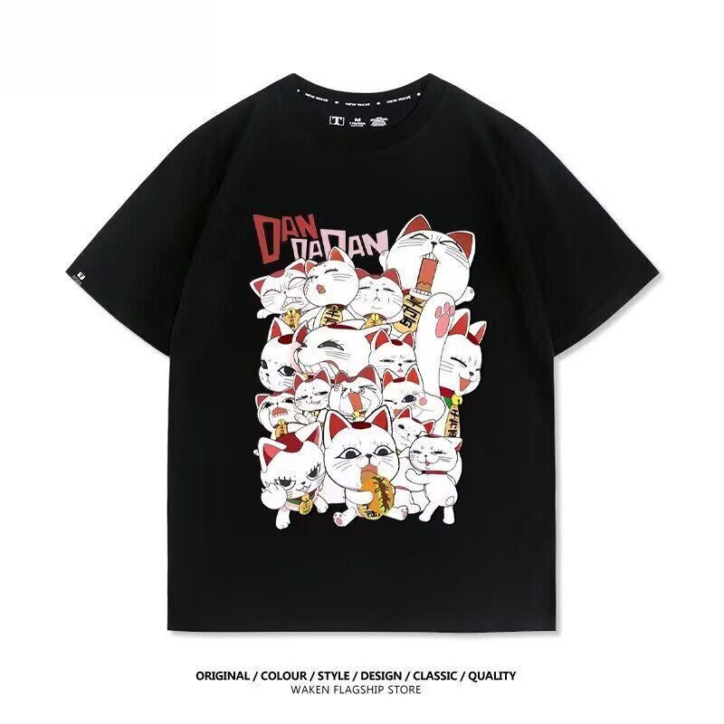 膽大黨 2026親子情侶男女同款 印花短袖T恤