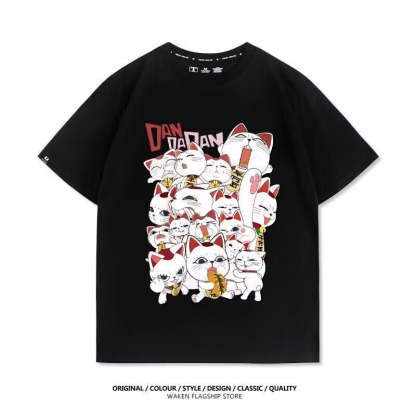 膽大黨 2026親子情侶男女同款 印花短袖T恤