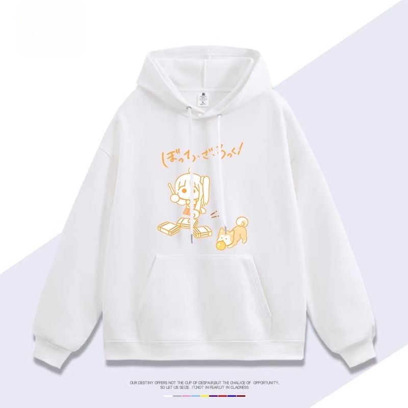 孤獨搖滾 聯名衛衣2025秋冬新款親子情侶裝連帽衛衣