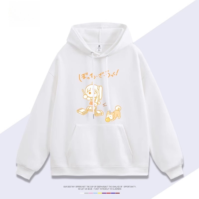 孤獨搖滾 聯名衛衣2025秋冬新款親子情侶裝連帽衛衣