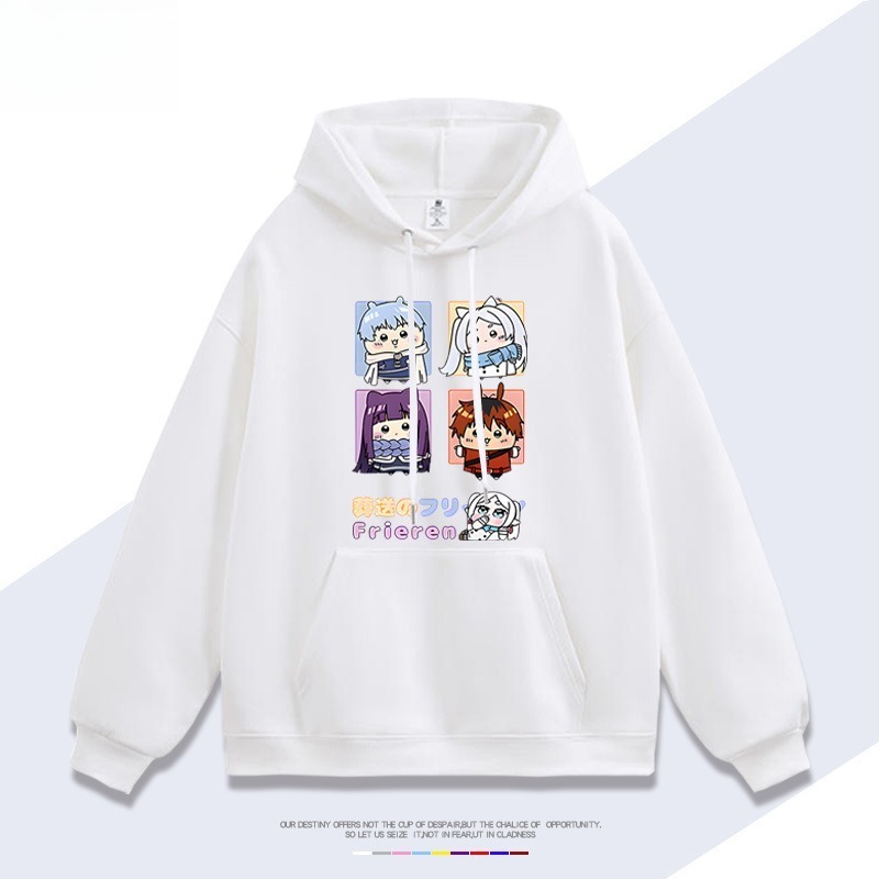 吉伊咔哇x葬送的芙莉蓮新款 親子情侶男女連帽衛衣