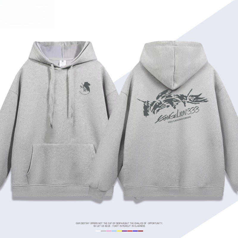 EVA聯名衛衣2026秋冬新款親子情侶裝連帽衛衣