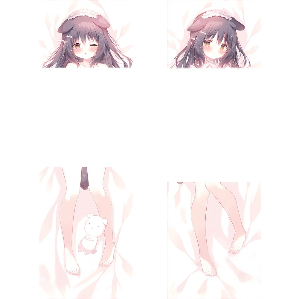 白玉貓耳しらたまころねちゃん可愛蘿莉 等身抱枕