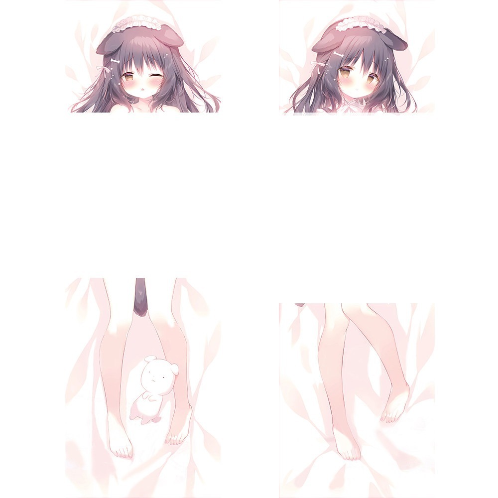 白玉貓耳しらたまころねちゃん可愛蘿莉 等身抱枕