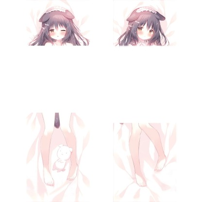 白玉貓耳しらたまころねちゃん可愛蘿莉 等身抱枕