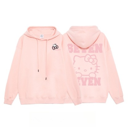 Hello Kitty凱蒂貓新款 親子情侶男女連帽衛衣