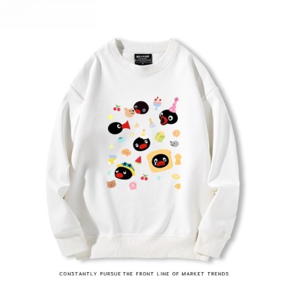 pingu 聯名親子情侶裝 圓領長袖