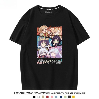 超時空輝耀姬 2026親子情侶男女同款 印花短袖T恤