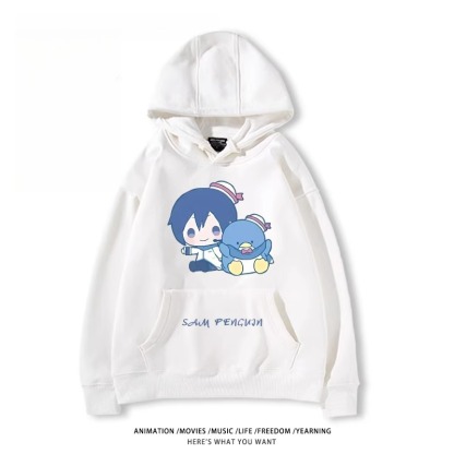 初音未來X三麗鷗新款 親子情侶男女款連帽衛衣