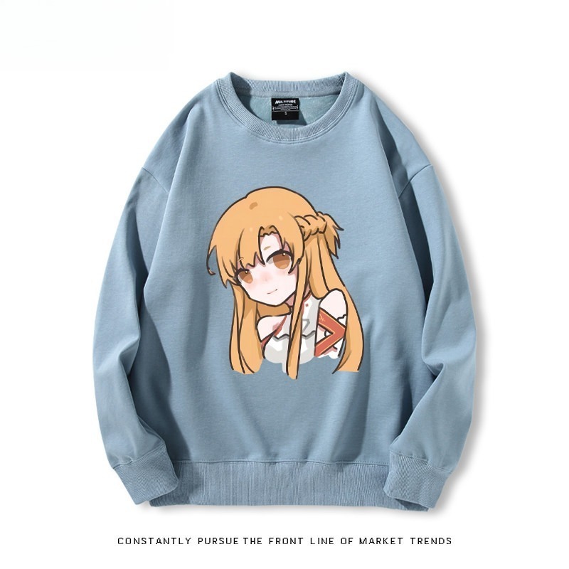 刀劍神域 聯名親子情侶裝 圓領長袖