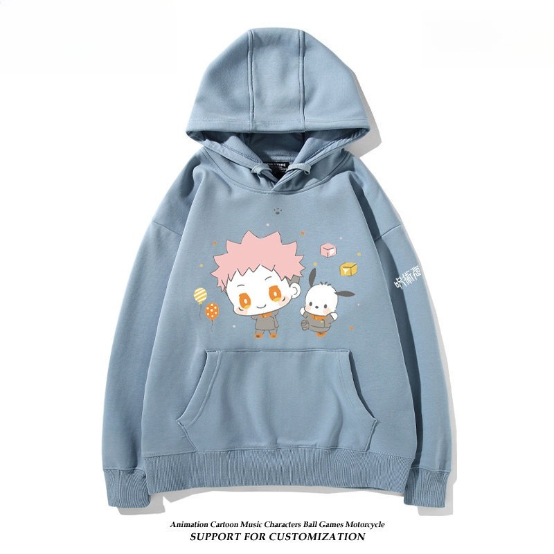 咒術迴戰 聯名衛衣2026秋冬新款親子情侶裝連帽衛衣