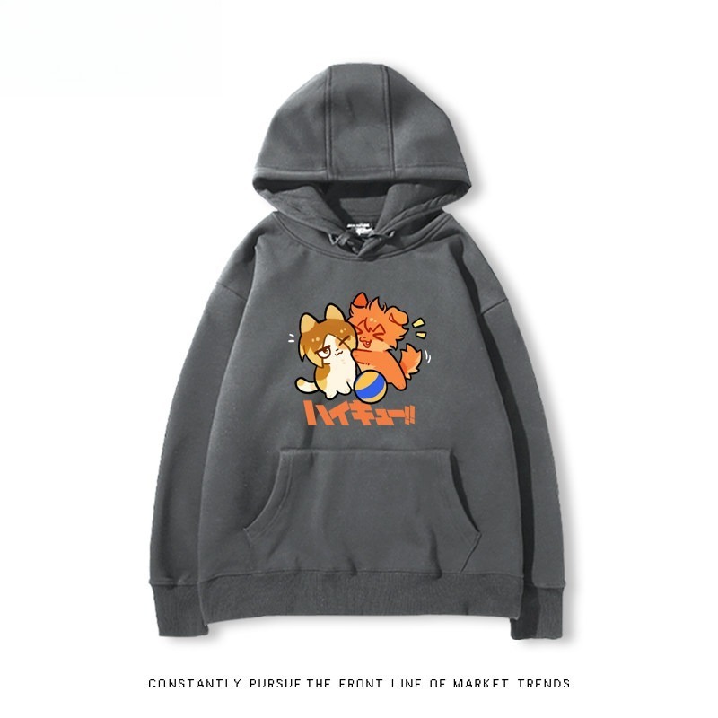 排球少年 聯名衛衣2026秋冬新款 親子情侶連帽衛衣