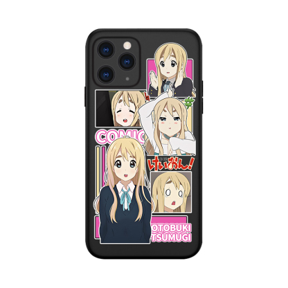 蘋果 系列輕音少女 天使眼透明防摔軟殼