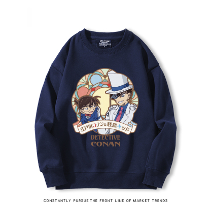 名偵探柯南 聯名2024親子情侶裝 圓領長袖