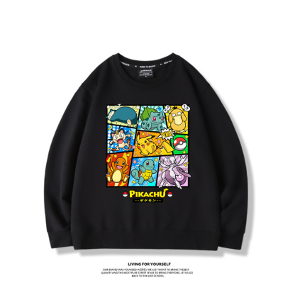 寶可夢2023親子情侶裝 圓領長袖