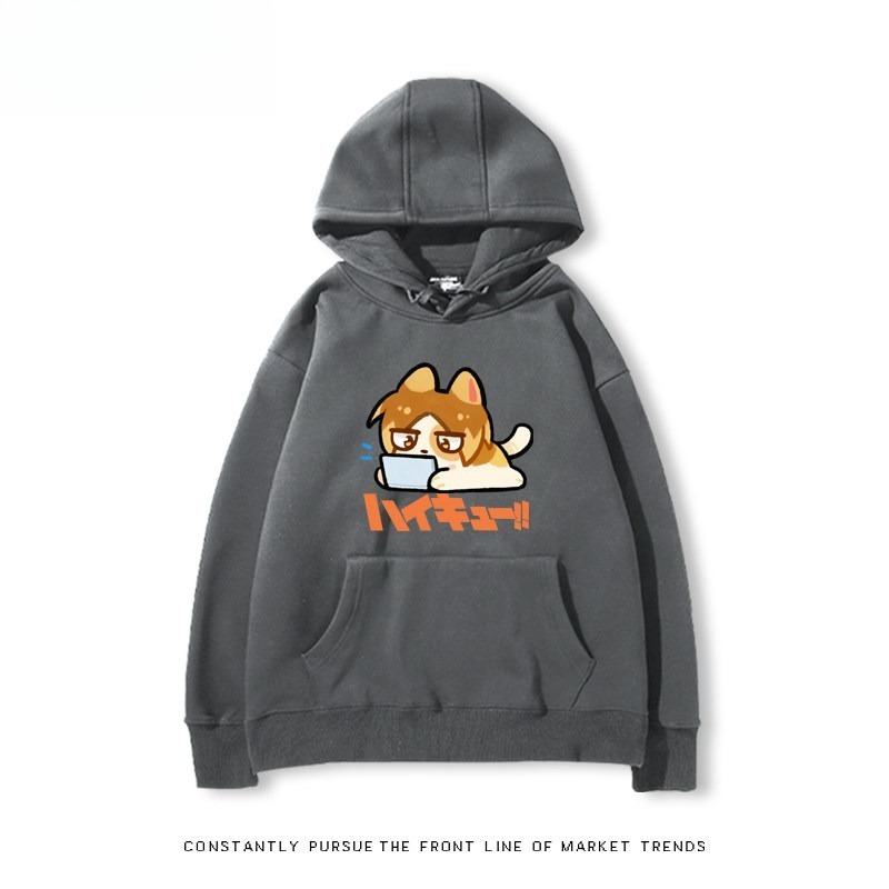 排球少年 聯名衛衣2026秋冬新款 親子情侶連帽衛衣