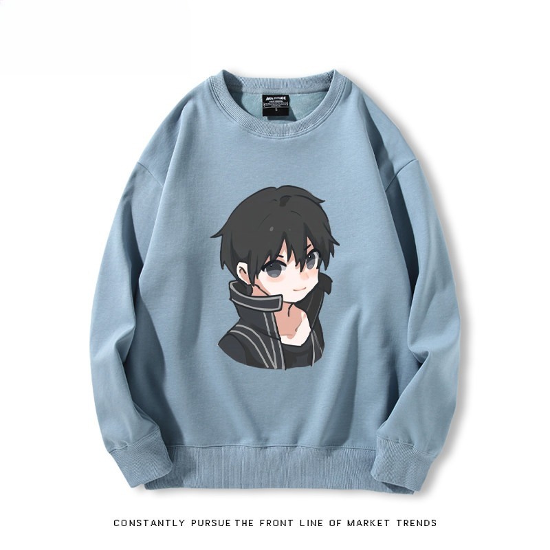 刀劍神域 聯名親子情侶裝 圓領長袖