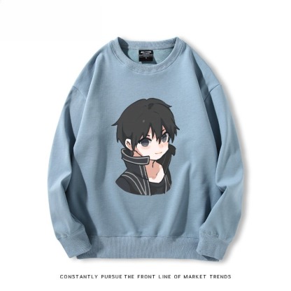 刀劍神域 聯名親子情侶裝 圓領長袖