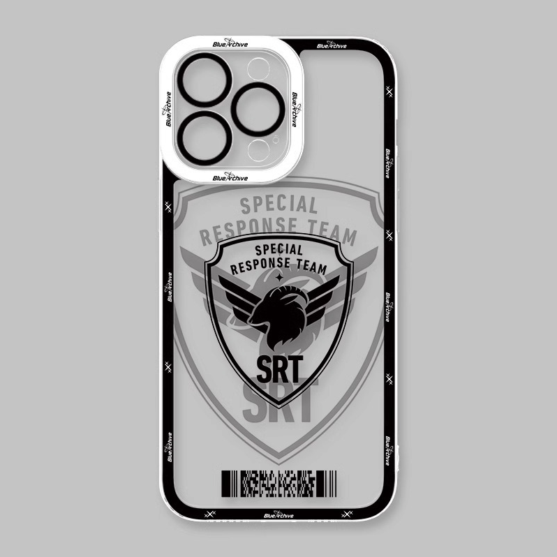 蘋果 系列蔚藍檔案天使眼透明防摔軟殼