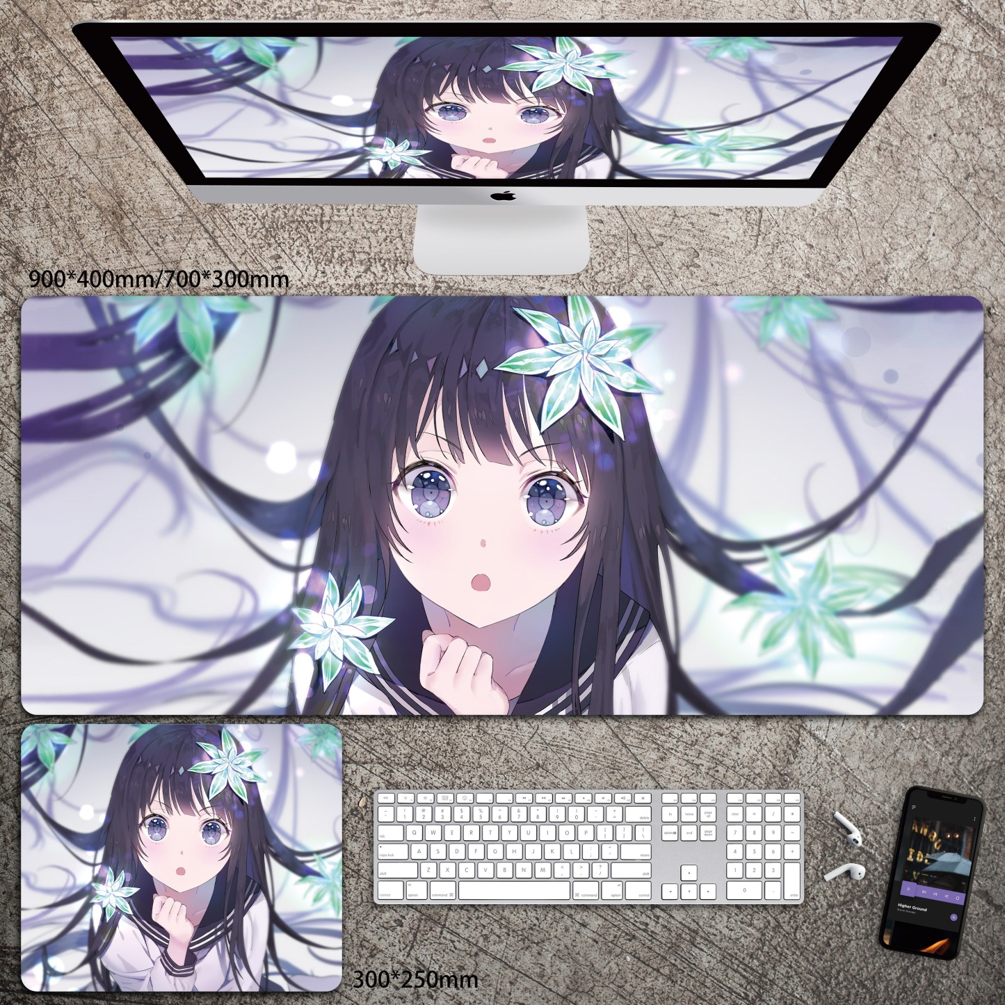 動漫系列 主題桌墊 布質滑鼠墊